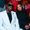 Ray J and Princess Love attend the 2022 BET Awards at Microsoft Theater on June 26, 2022 in Los Angeles, California.