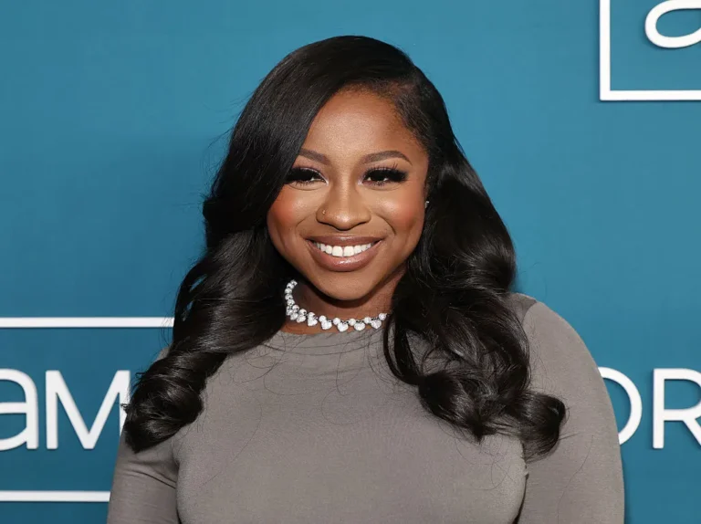 Reginae Carter attends the AMC Networks 2025 upfront at Spring Studios on April 09, 2025 in New York City