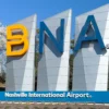 Signage for Nashville International Airport