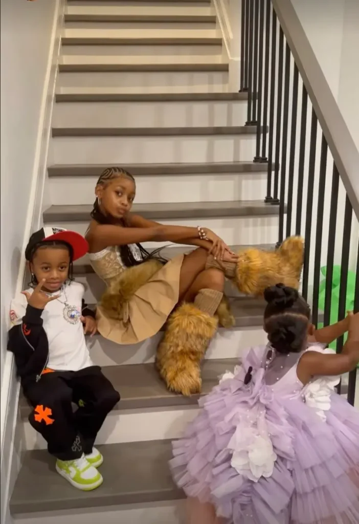 Cardi B, Offset Put Divorce Drama Aside for Kids’ Birthday Bash 6 Cardi posted sweet snaps of Wave and Blossom with their older sister, 8 year old Kulture