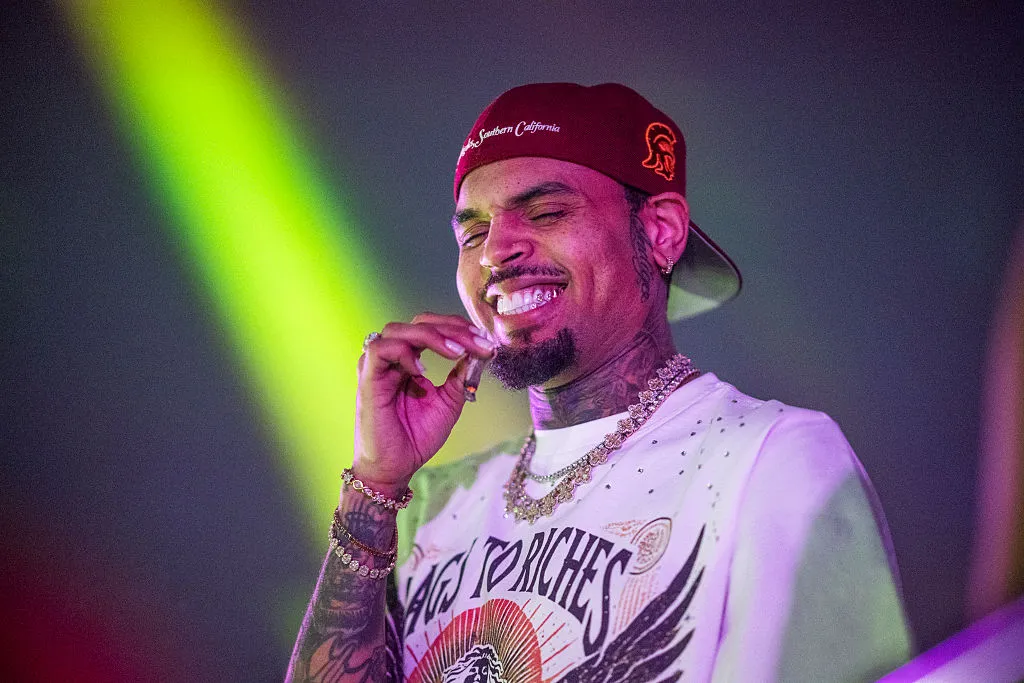 Jasmine Crockett Honors Chris Brown and Usher at Texas Concert 5 Chris Brown attends Doo Wop All R&B Soul Music Presents Breezy Bowl XX Official Tour Afterparty Hosted by Chris Brown at The Dome Atlanta on October 3, 2025 in Atlanta, Georgia