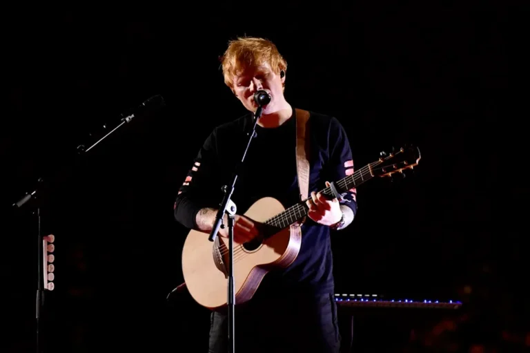 Ed Sheeran On Stage