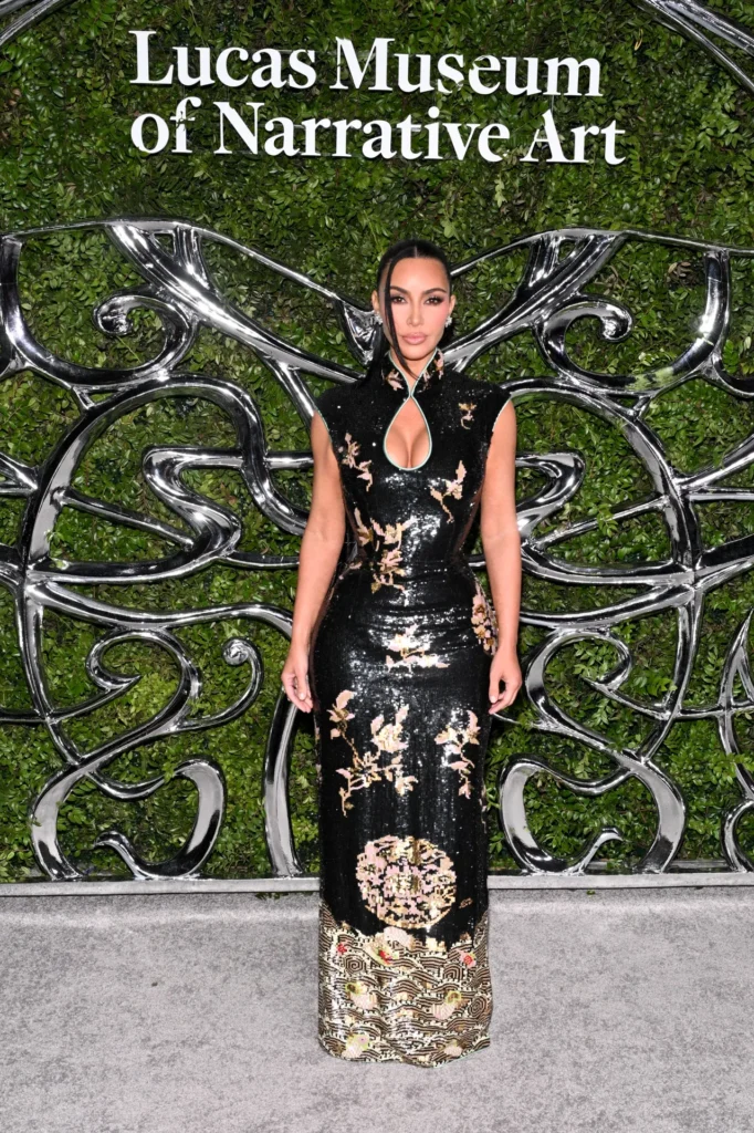 George Lucas Museum Opens With Hollywood’s Biggest Stars 21 Kim Kardashian Lucas Museum of Narrative Art opening