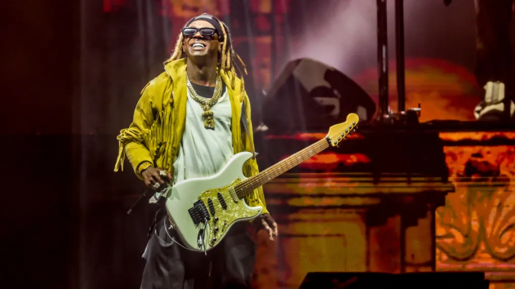 Lil Wayne performs during Lil Wayne 20 Years Of Carter Classics at Bridgestone Arena on September 25, 2026 in Nashville, Tennessee.
