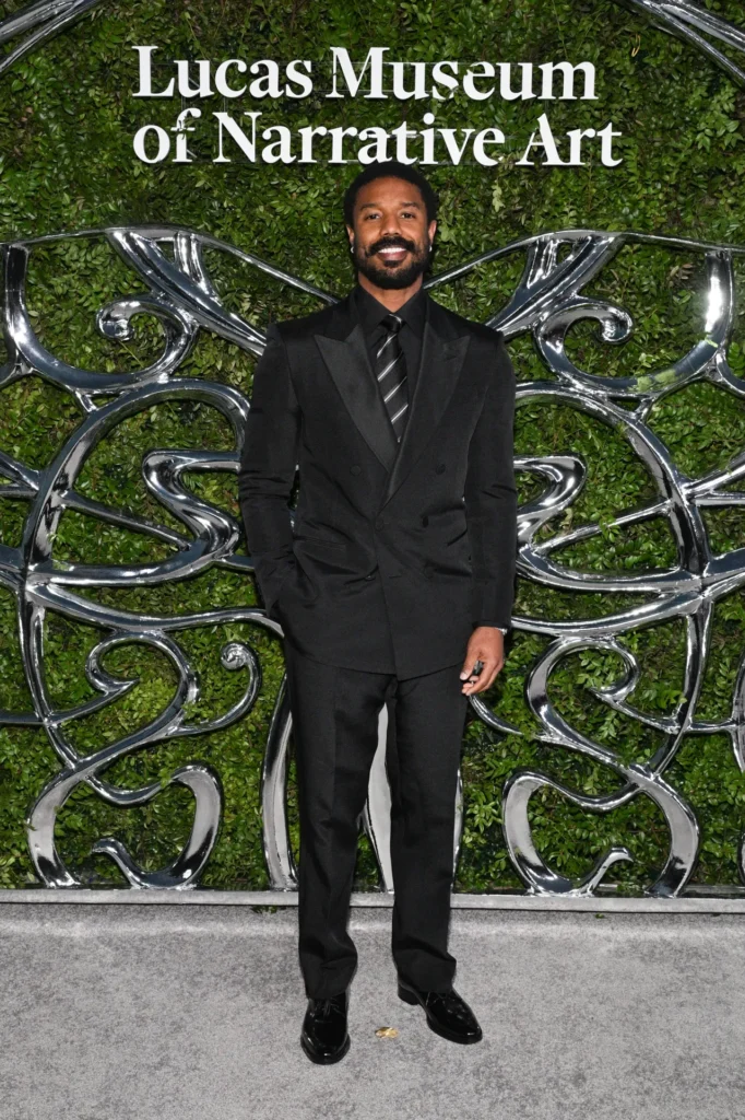 George Lucas Museum Opens With Hollywood’s Biggest Stars 23 Michael B. Jordan Lucas Museum of Narrative Art opening