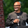 Radio personality Big Tigger speaks onstage during Mother’s Day Concert at Stockbridge Amphitheater on May 11, 2024 in Stockbridge, Georgia.