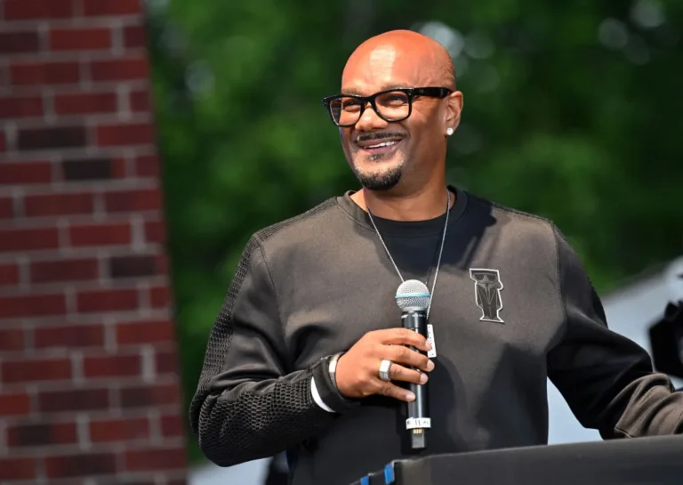 Big Tigger Won’t Face Criminal Charges After Domestic Case Radio personality Big Tigger speaks onstage during Mother’s Day Concert at Stockbridge Amphitheater on May 11, 2024 in Stockbridge, Georgia.