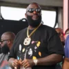 Rapper Rick Ross (William Roberts) at the Promise Land for the 3rd Annual Rick Ross Car Bike Show on June 1, 2024 in Fayetteville, Georgia.