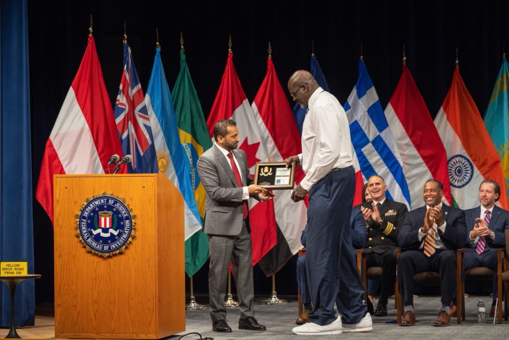 Shaquille O’Neal Named Honorary FBI Special Agent 4 Shaquille O Neal Named Honorary FBI Special Agent