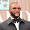 Tyler Perry attends the 2025 BET Awards at Peacock Theater on June 09, 2025 in Los Angeles, California.