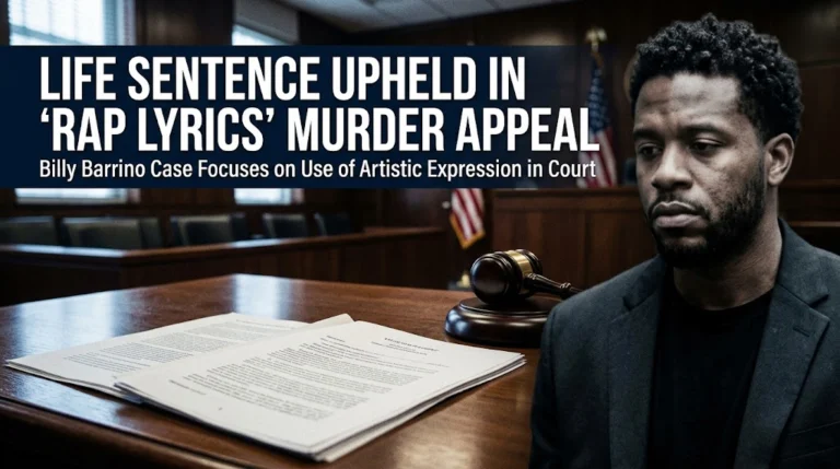Billy Barrino’s Life Sentence Upheld in Rap Lyrics Murder Appeal Billy Barrinos Life Sentence Upheld in Rap Lyrics Murder Appeal