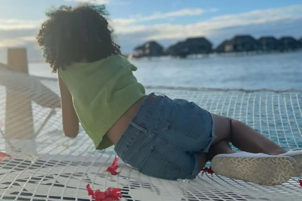 Halle Berrys daughter Nahla in a March 2023 Instagram.