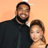 Karl Anthony Towns and Jordyn Woods attend the Highest 2 Lowest New York Premiere at Brooklyn Academy of Music on August 11, 2025 in New York City.