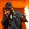 Lil Wayne performs onstage during Tha Carter VI Tour at State Farm Arena on September 29, 2025 in Atlanta, Georgia.