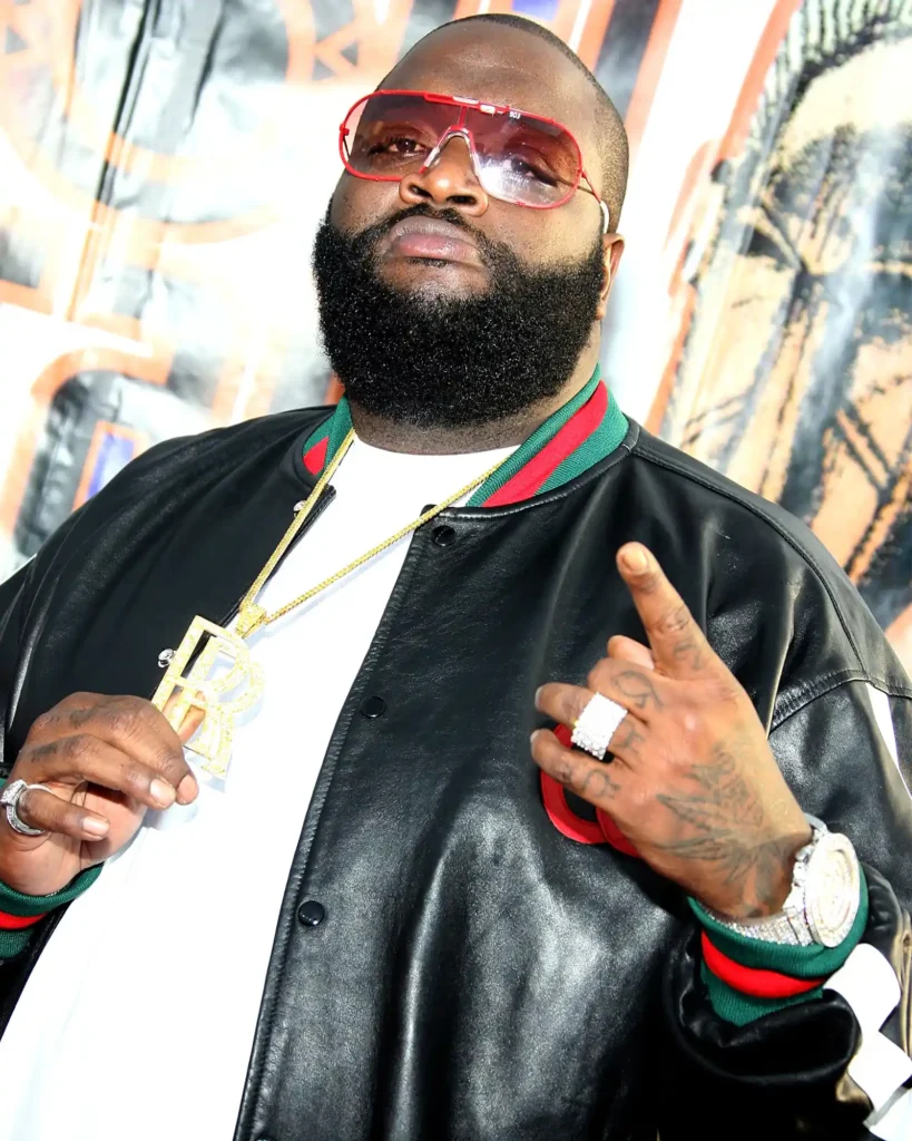 Rick Ross Arrested on Battery Charges After Ex-Girlfriend’s Claim 5 Rick Ross arrives at the 21st Annual Soul Train Music Awards held at the Pasadena Civic Auditorium on March 10, 2007.