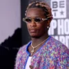 Young Thug attends the 2021 BET Hip Hop Awards at Cobb Energy Performing Arts Center on October 01, 2021 in Atlanta, Georgia.