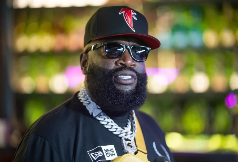 Rick Ross attends Rick Ross Media Mixer at Belaire Headquarters on June 2, 2025 in Atlanta, Georgia.